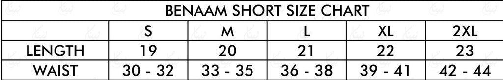 BeNaam Shorts-Black