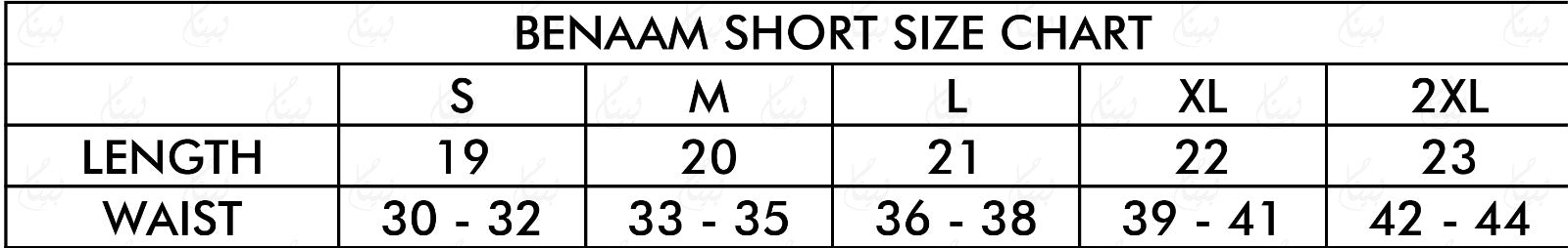 BeNaam Shorts-Black